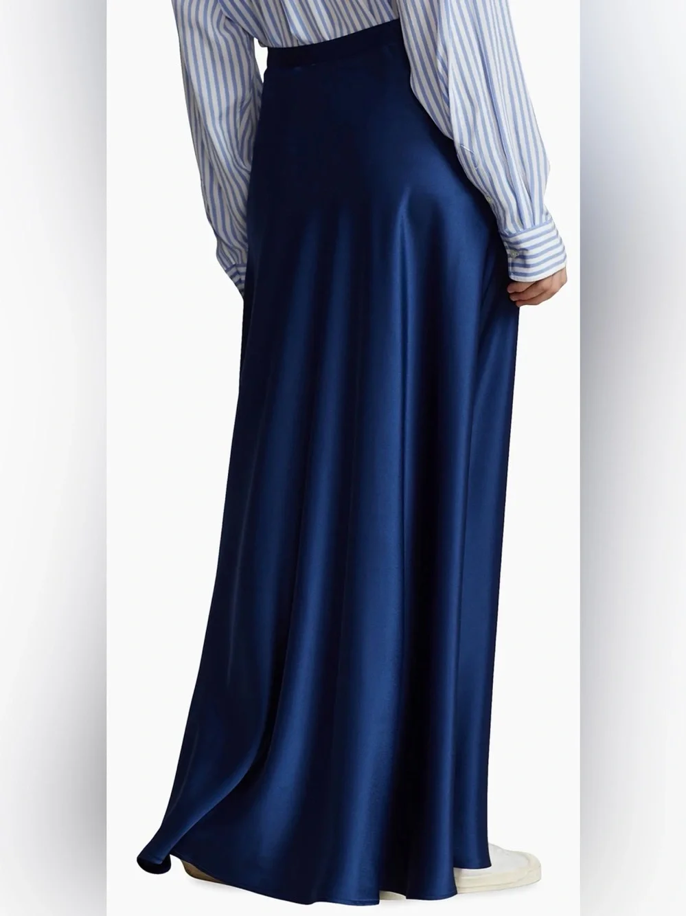 Polo Ralph Lauren Maxi Satin Skirt